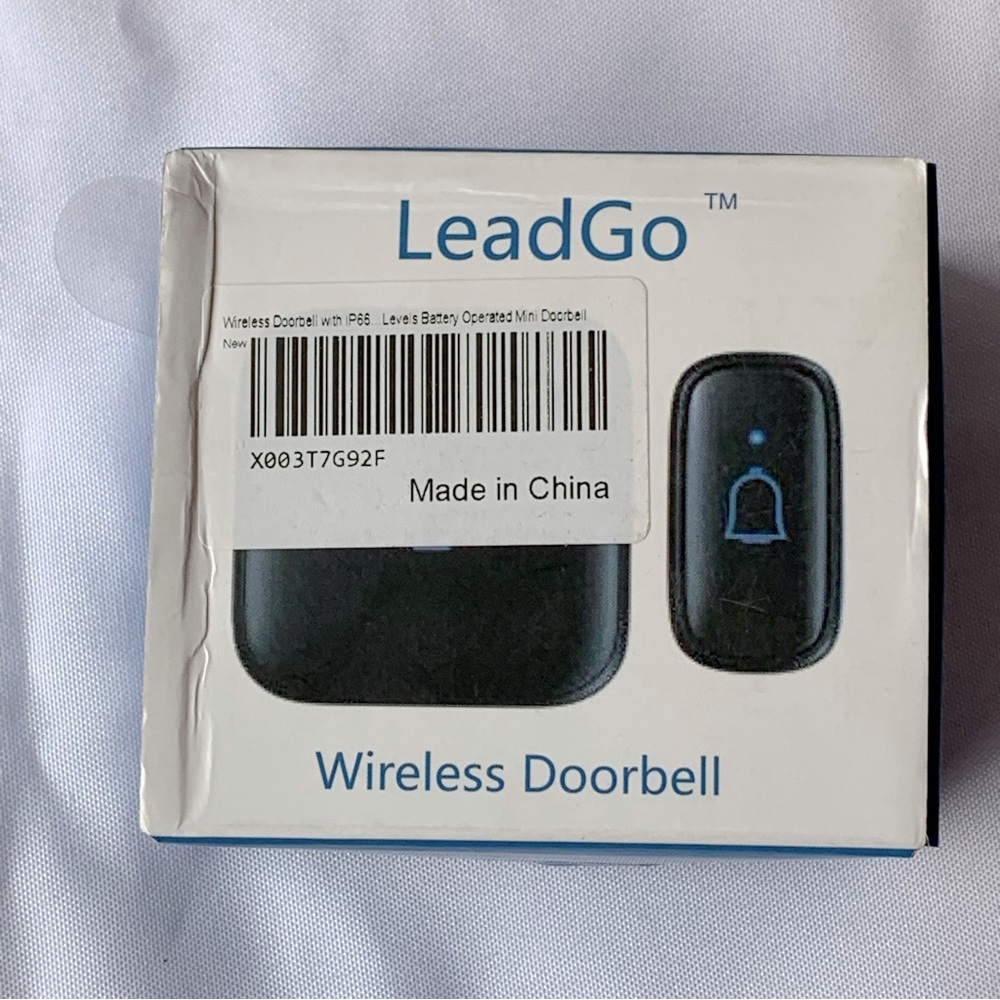 LeadGo Classroom Doorbell Wireless Doorbell IP66 Waterproof
